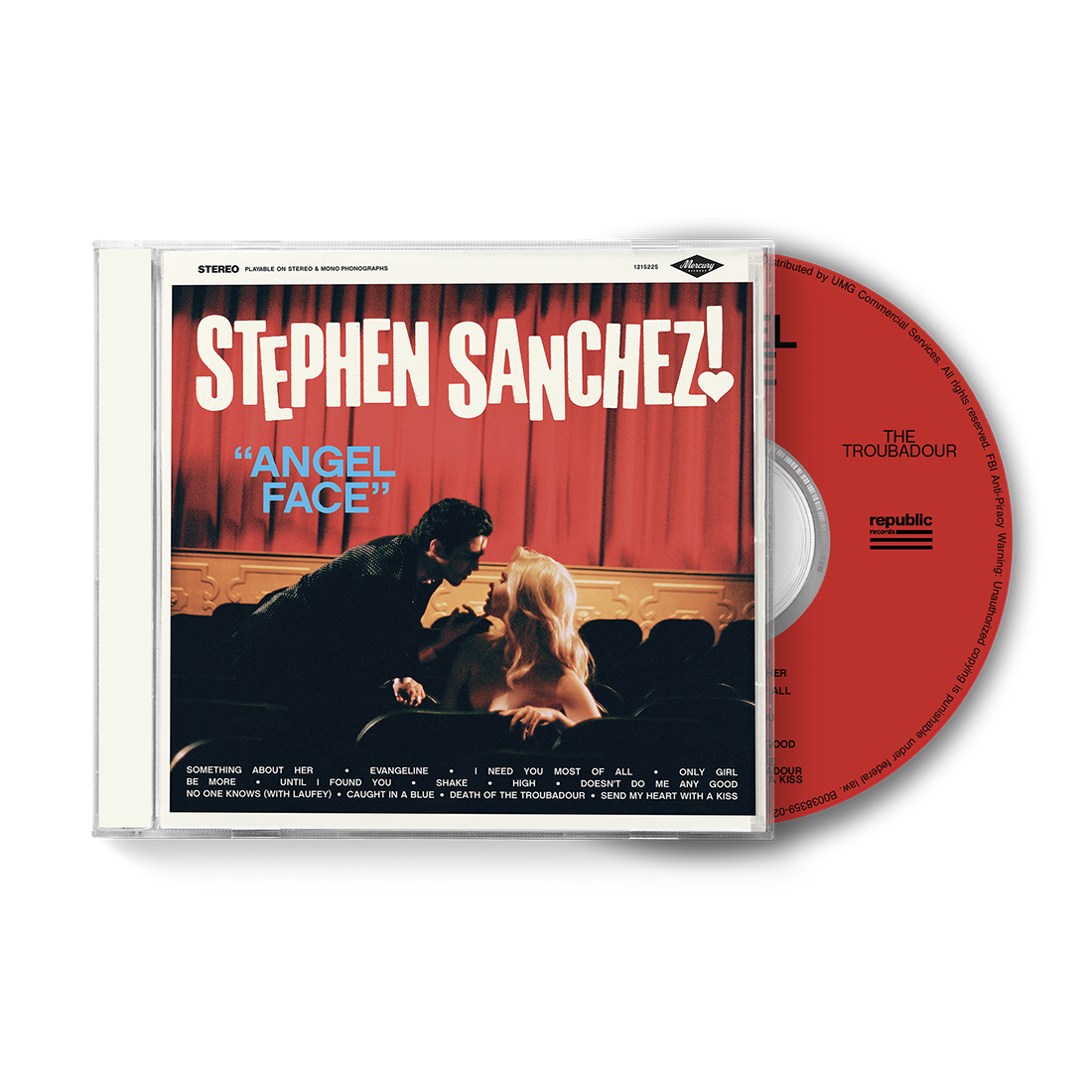 Angel Face CD + Signed Art Card